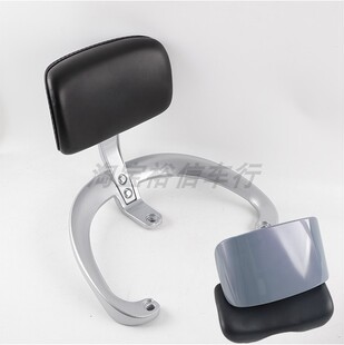 适用金箭心悦G16电动车后货架靠背小刀乐淘国风版 尾延长备箱支架