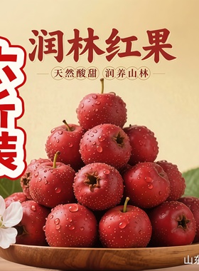 【只发大金星大果】京东发货2025年新鲜采摘山东山楂产地直发