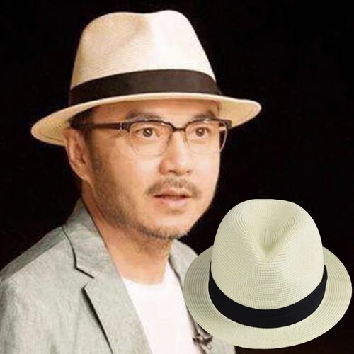 菊來香短帽檐礼帽简约大气
