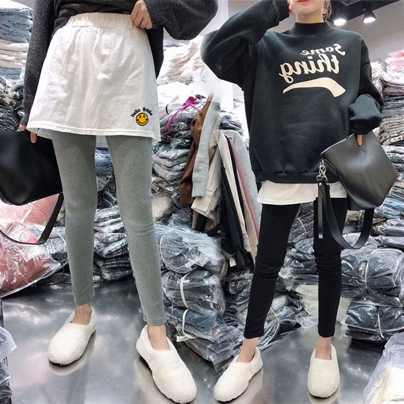 Cover PP Internal lap Sweater Lu Bai Artifact Base coat skirt Short skirt Autumn and winter Western style Versatile Curtainin the Women's clothing/Boutique , Skirts  category - from Buy2taobao.com to provide professional Taobao agent buy service