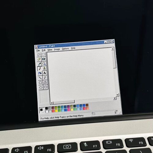 复古电脑画图工具便签本学生diy创意便签高颜值学生留言纸2026高颜值ins小学生记事本