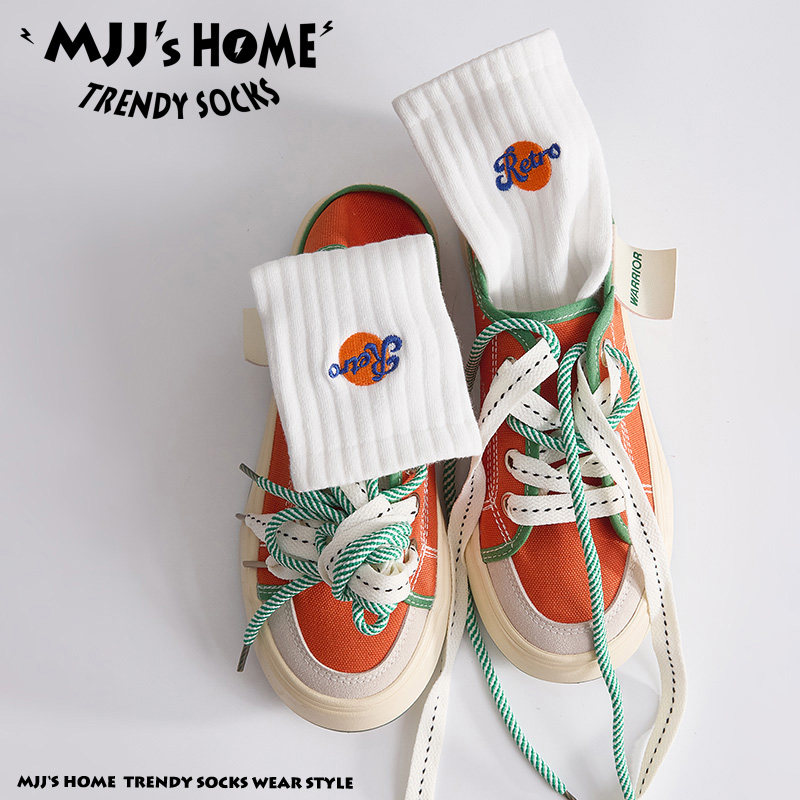 美式街头刺绣袜子男长袜纯棉秋冬季潮流滑板中筒袜女潮篮球运动袜,女士内衣/男士内衣/家居服,中筒袜,淘宝优惠券,粉丝福利购,淘宝优惠卷