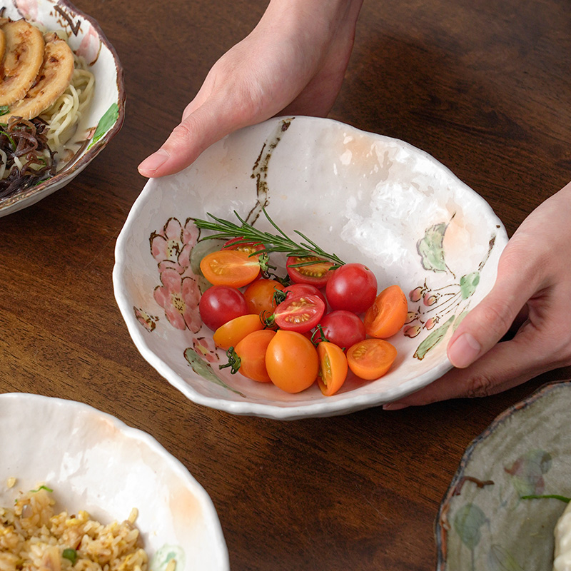 MinoYaki19CM手绘樱花碗