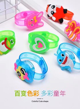 儿童发光手表手环玩具闪光手腕带一元以下幼儿园送学生奖品小礼物