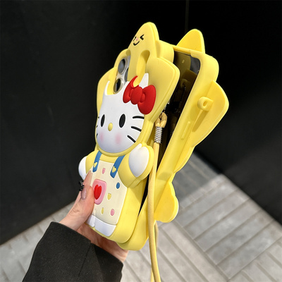 HelloKitty卡通硅胶iPhone17壳