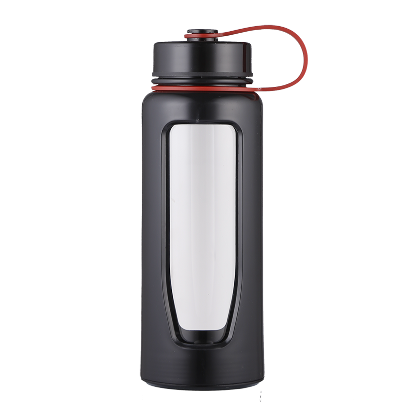 大容量水瓶过滤便携1600ml玻璃杯