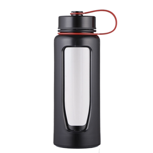 大容量水瓶过滤便携1600ml玻璃杯