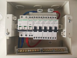 促销 施耐德 天朗8回路欧洲标准接线安装 德国汇流排 强电箱套装