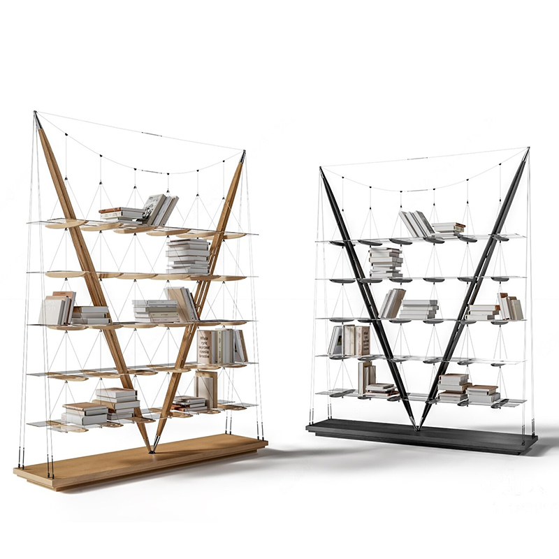 帆船书架设计师原版落地置物架