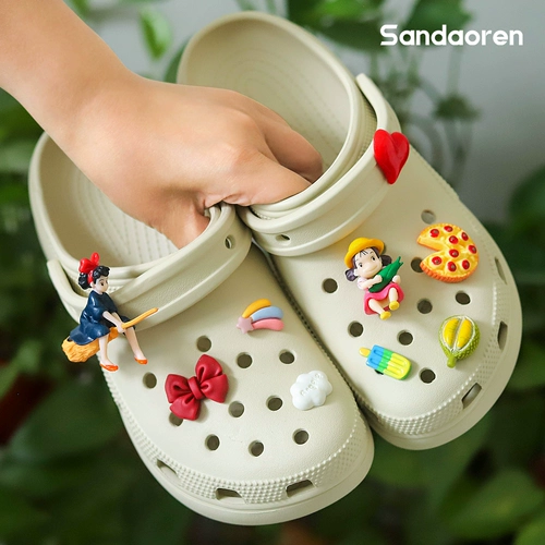 Crocs, аксессуар, пряжка для обуви, мультяшные милые кроксы, DIY