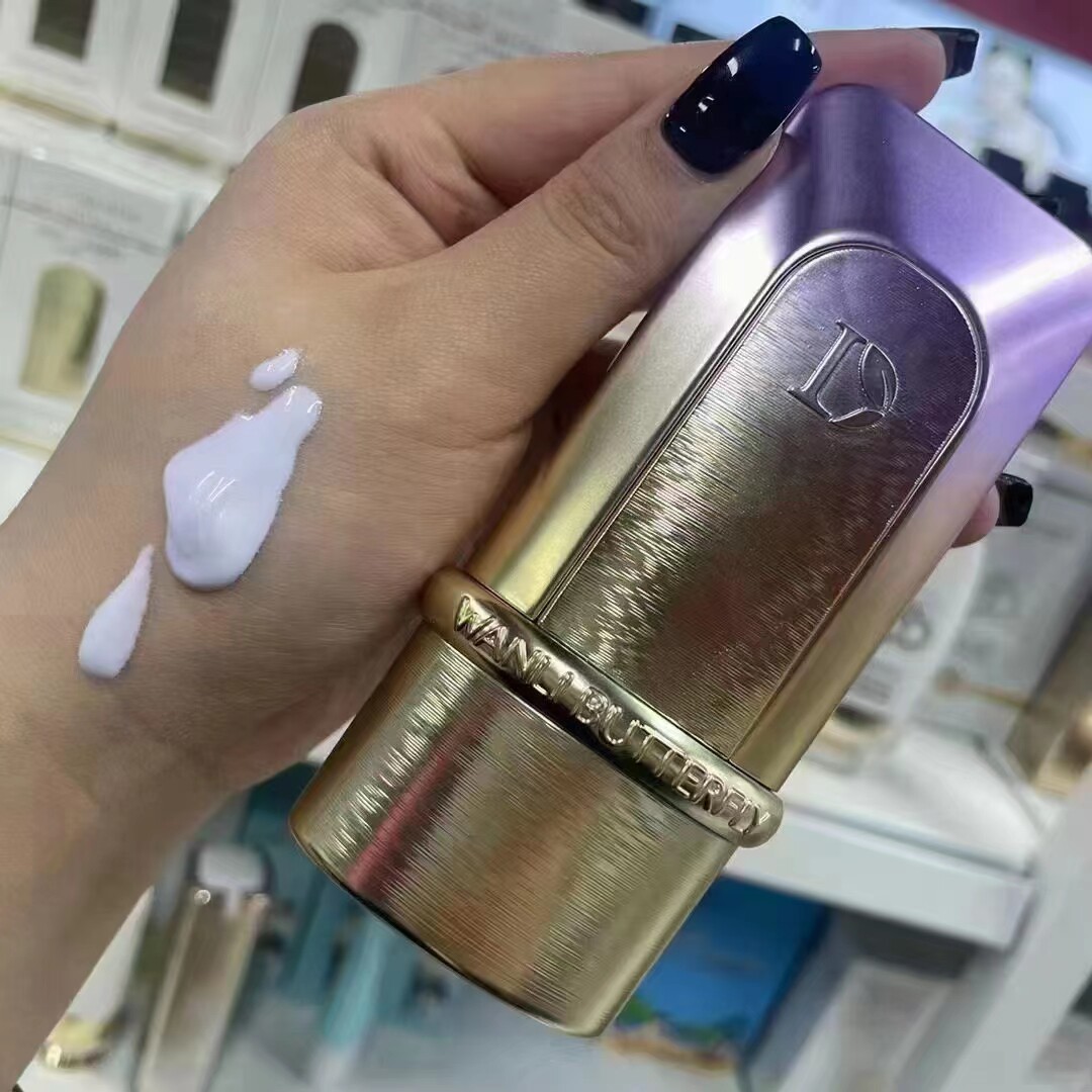 蝶婉丽小金瓶户外美白防晒乳spf50 pa   定制木槿紫隔离保湿