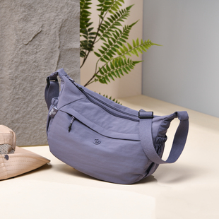 大容量背包女2025新款休闲百搭斜挎包女式新潮牛津布通勤单肩女包