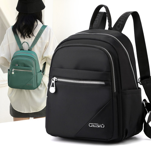 双肩包女小型旅游背包女士包