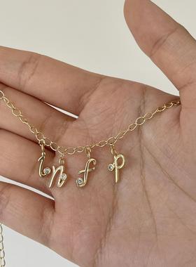 Ojala原创设计mbti16人格项链infp创意礼物博主同款