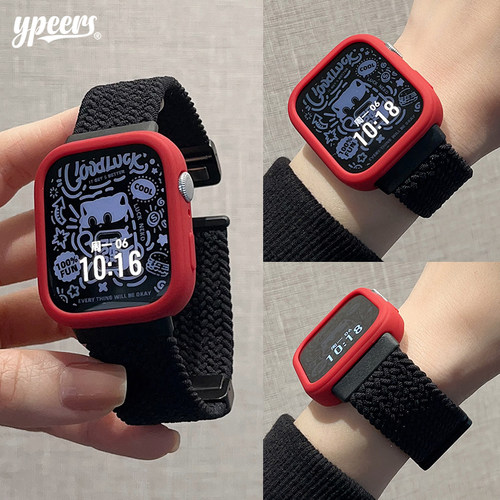 华为fit34pro手表弹力编织表带