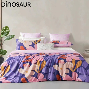【线下同款】恐龙纺织dinosaur床上用品 全棉四件套床单套件高端