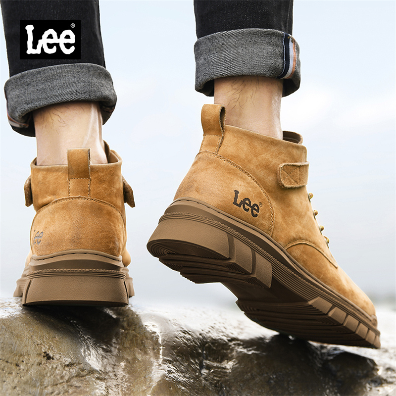 Lee官方旗舰店工装靴男2025新款