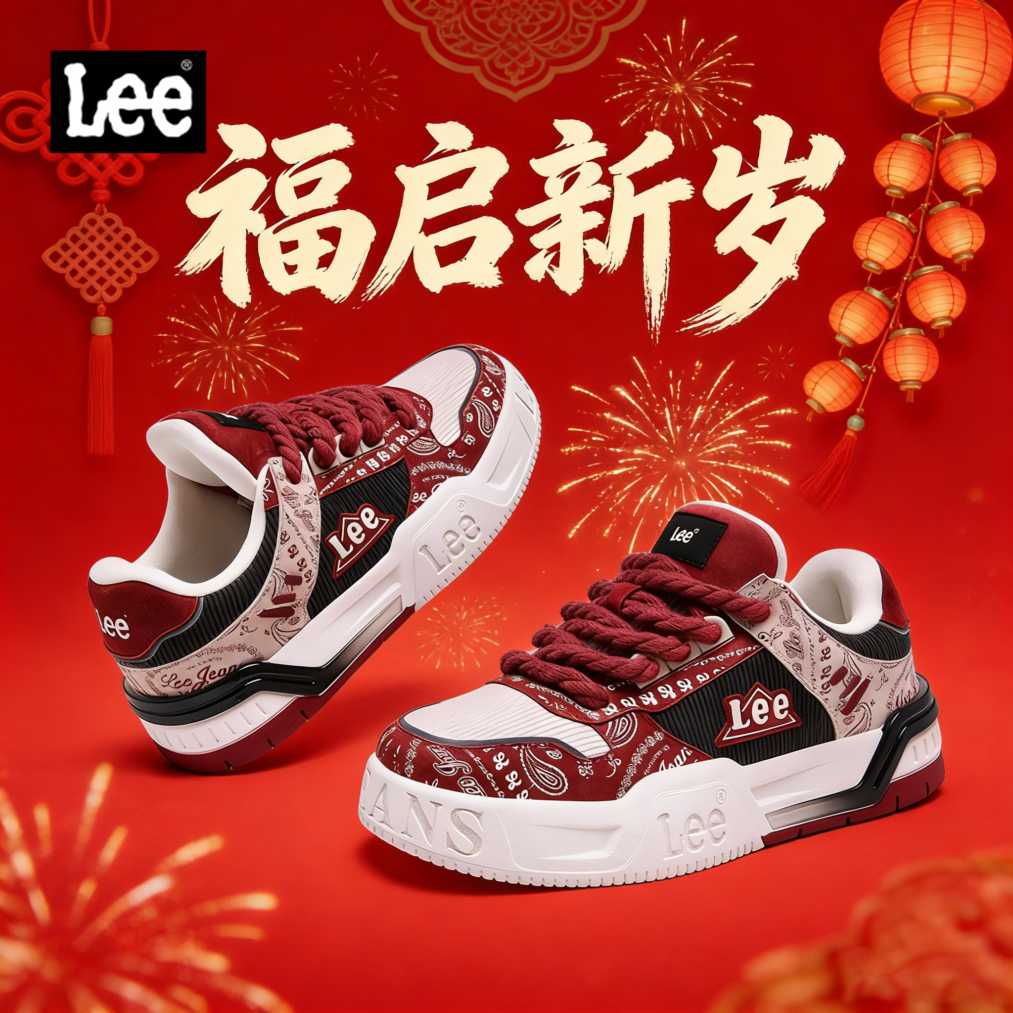 Lee官方正品男鞋2026新款时尚休闲增高板鞋舒适软底男士运动鞋子,流行男鞋,休闲板鞋,淘宝优惠券,粉丝福利购,淘宝优惠卷