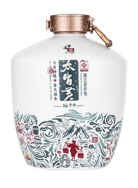 绍兴礼盒2.5L黄酒百岁堂半干花雕