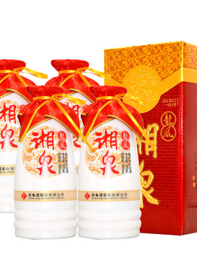 龙凤湘泉酒馥郁香型整箱4瓶50度