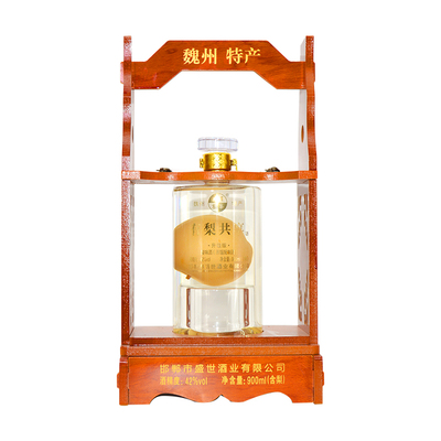 有梨共享酒42度900ml含梨礼盒装