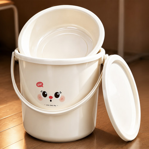 洗衣桶学生宿舍用塑料水桶加厚耐用洗脸盆高中大学生开学盆桶套装