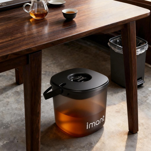 茶叶茶水桶废水桶茶桌专用高级2025新款高级茶桶茶渣桶过滤垃圾桶