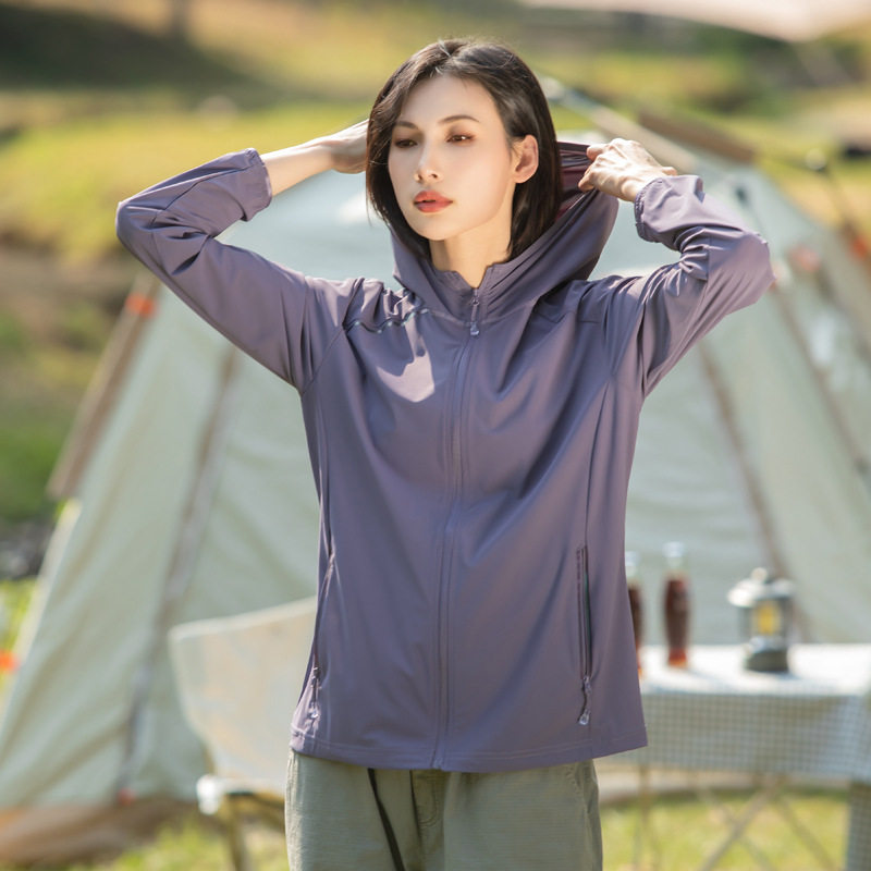 UPF50+夏防晒衣女2025透气薄外套