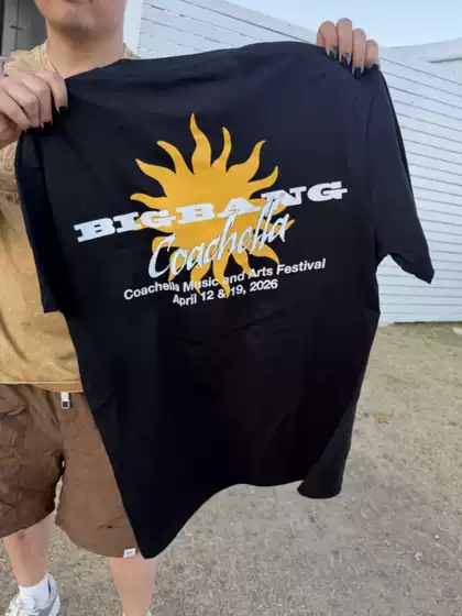 Coachella Official Merch T-shirt