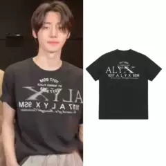 Park Cheng-Hyun ins Same Style English Print Short-Sleeve Unisex New Trendy Brand T-Shirt Summer Clothing Top Niche Casual