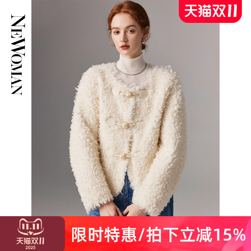 澳洲皮毛一体外套女羊羔毛皮草