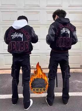 嘻哈夹克vibe风男短款cleanfit潮