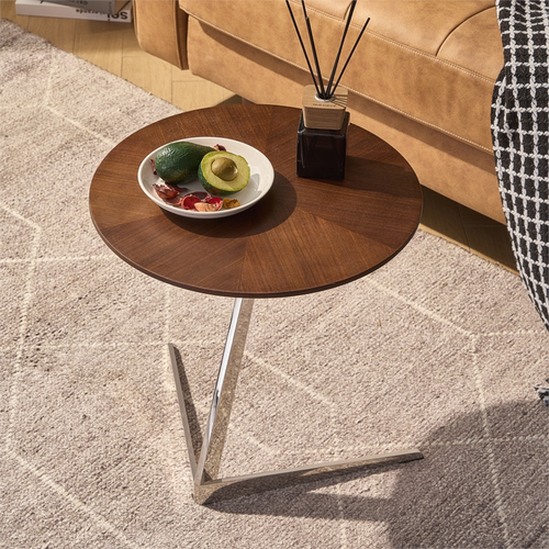 中古风极简实木边几角几