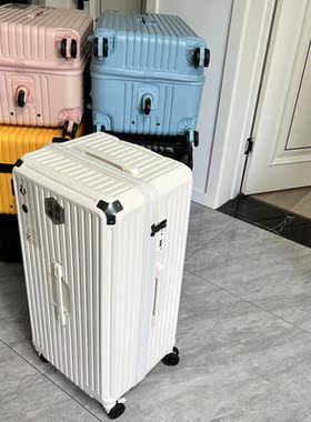 超大容量防爆拉链行李箱时尚男女学生密码刹车拉杆箱30寸pc旅行箱