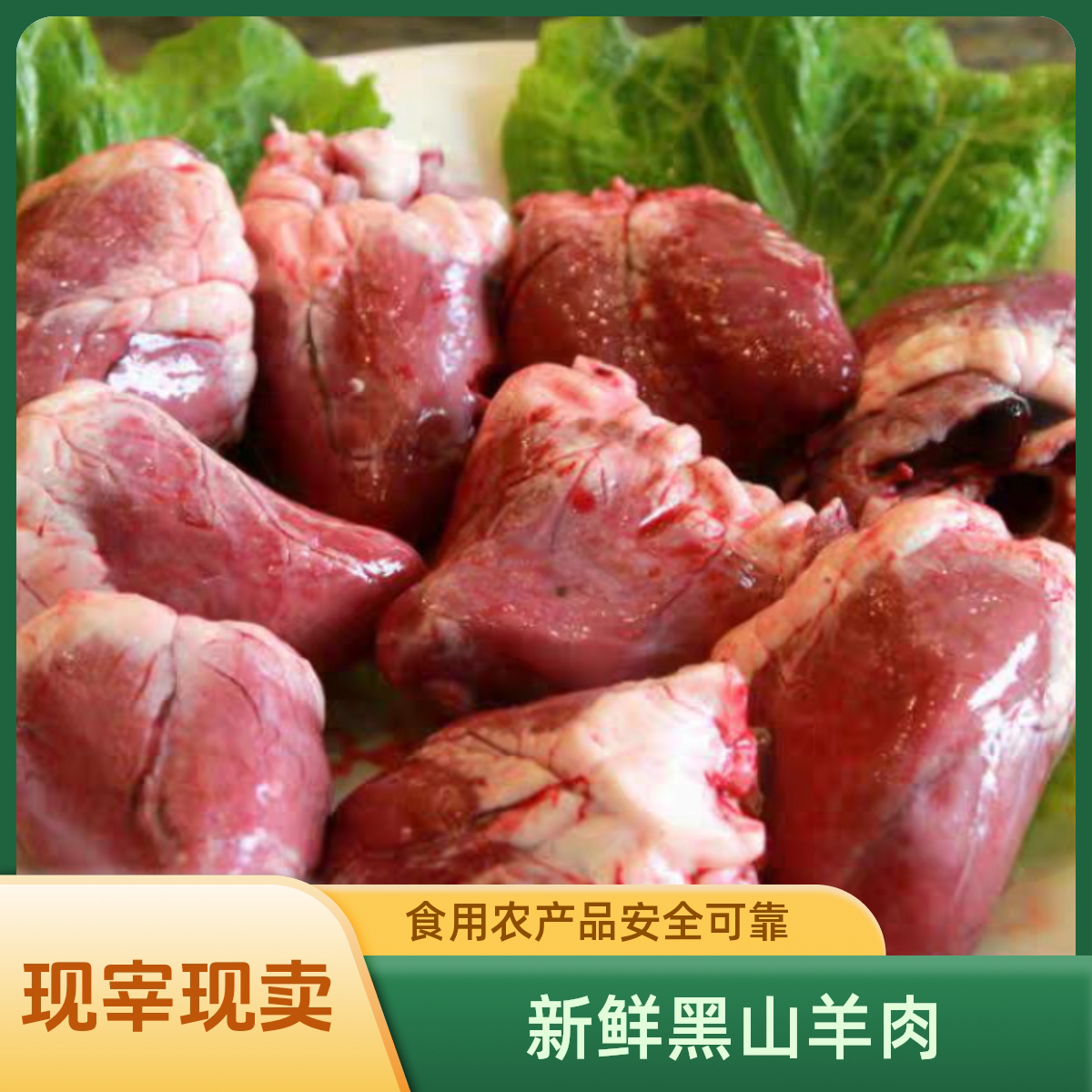 散养现宰新鲜十斤包邮黑山羊肉