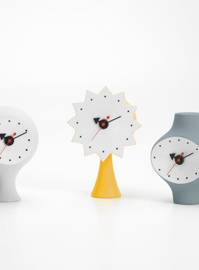 瑞士Vitra 陶瓷台钟座钟 Ceramic Clock 创意设计进口欧式