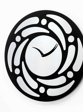 意大利Progetti挂钟Dune镜面钟表个性家居创意设计欧式进口