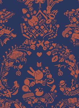 英国Mineheart New World Damask Wallpaper 新世界锦缎壁纸