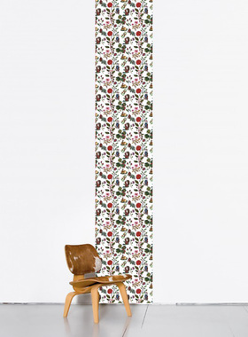 法国Moustache Automne 花果动物墙贴墙纸壁纸进口