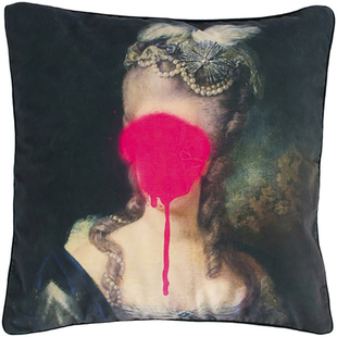 Blush cushion Madame 英国Mineheart 涂抹夫人肖像抱枕靠垫