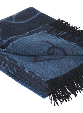 丹麦Fritz Hansen 蓝色毯子 Jaime Hayón Plaid 创意设计进口