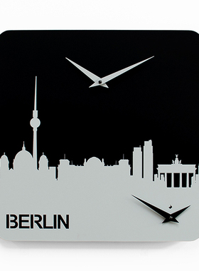 意大利Progetti挂钟Time Travel时间旅行钟表家居设计创意欧式