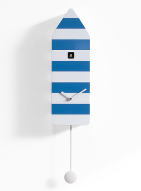 意大利Progetti咕咕钟Capri布谷鸟挂钟表家居创意设计进口欧式