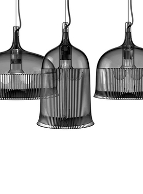 意大利Qeeboo Goblets Ceiling Lamp 杯型吊灯 三种尺寸 黑白可选