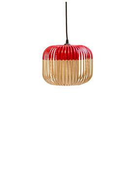 法国Forestier Bamboo Pendant Light 户外型 竹编吊灯 xs号迷你