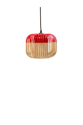 法国Forestier Bamboo Pendant Light 户外型 竹编吊灯 xs号迷你