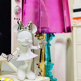 法国原装leblon delienne 米老鼠潮玩摆件卡通公仔手办雕塑品30cm