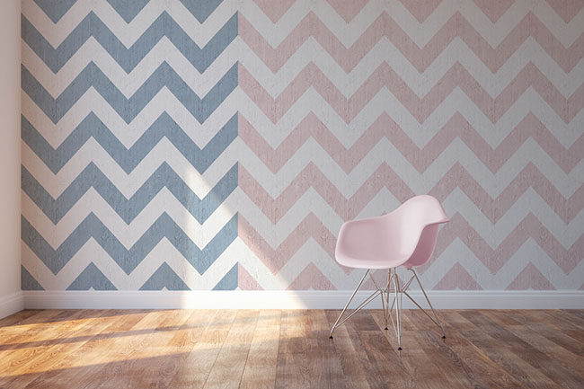英国Mineheart Geometric Stripes Wallpaper 几何条纹壁纸多色