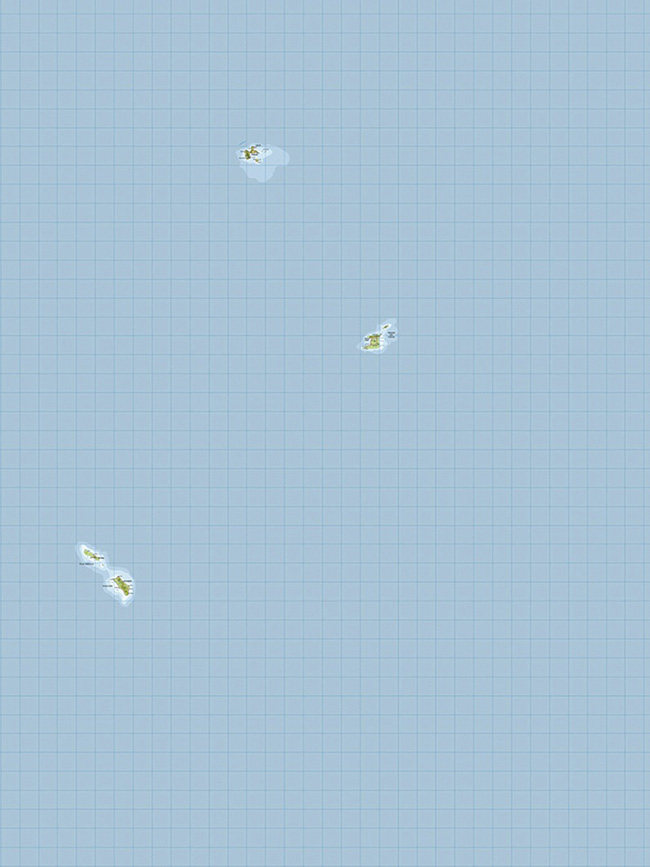 法国Moustache Wallpaper Isola 海洋小岛地图壁纸 进口