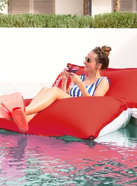 荷兰进口Fatboy豆袋懒人沙发室内户外款防水防风防晒休闲背带躺椅